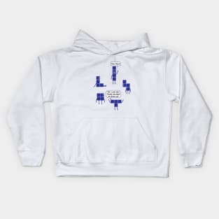 Brick Game Missing Piece Kids Hoodie